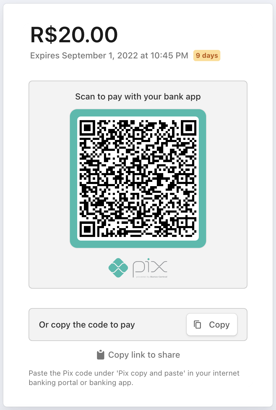pix screenshot